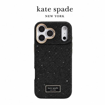 kate spade iPhone 18系列 精品磁吸防摔殼 子夜黑