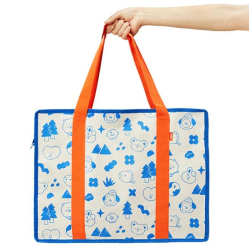 bt21 トートバッグ BTS BT21 GREEN PLANET PICNIC BAG LARGE ママ