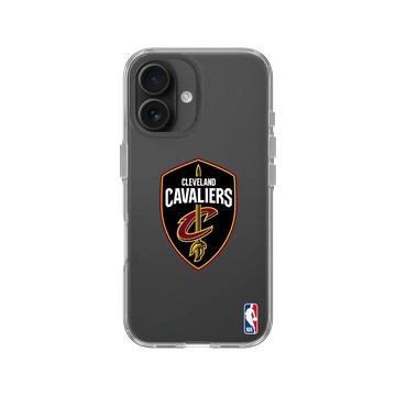 iPhone 16 Clear 透明 - NBA - Logo-克里夫蘭騎士 Cleveland Cavaliers