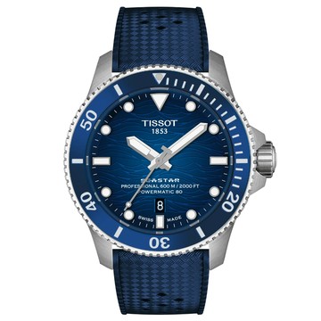 TISSOT 官方授權 SEASTAR 海洋之星 潛水機械腕錶 錶 手錶 送禮 T1209071704100 / T120.907.17.041.00