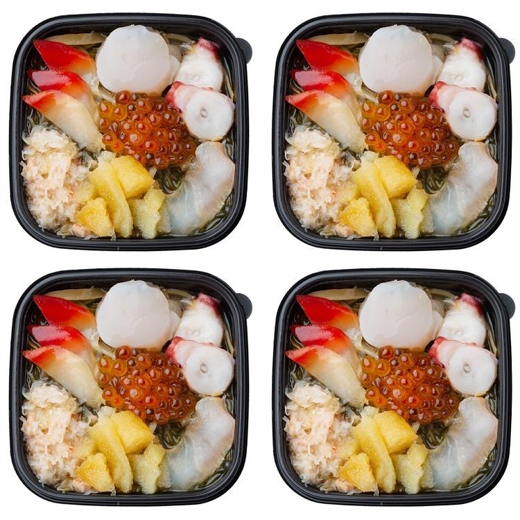 7種海鮮 松前漬 (個食タイプ） Aセット (100g×4個) お取り寄せグルメ 御祝 内祝い 結婚祝い 出産祝い 快気祝い 贈り物 母の日 父の日 食べ物 ギフト