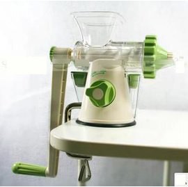 【小麥草榨汁機-手動-Y】手動小麥草榨汁器機(23*13.5*20cm) 附固定架-5101004