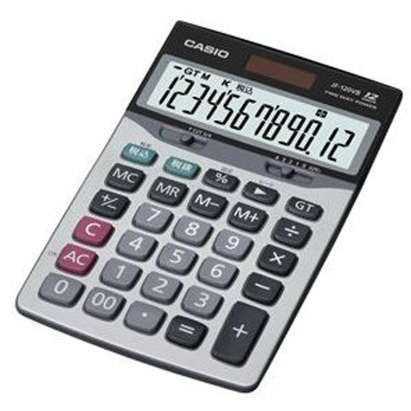 SALE／100%OFF】 カシオ 卓上電卓 12桁 デスクタイプ DH-120L-N 返品種別A