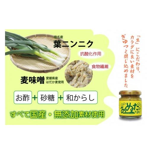 ふるさと納税 高知県 宿毛市 宿毛の美味しい「ぬた」が万能調味料に！国産・無添加『あぬたのために』2個セット