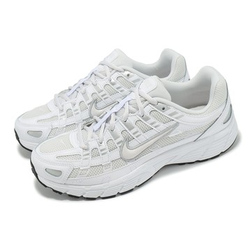 [ACS] Nike 休閒鞋 P-6000 GS 大童 女鞋 白 銀 復古 老爹鞋 運動鞋 HV5064-003