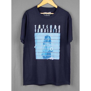 山下達郎Tatsuro Yamashita City Pop純棉水洗休閑圓領短袖T恤