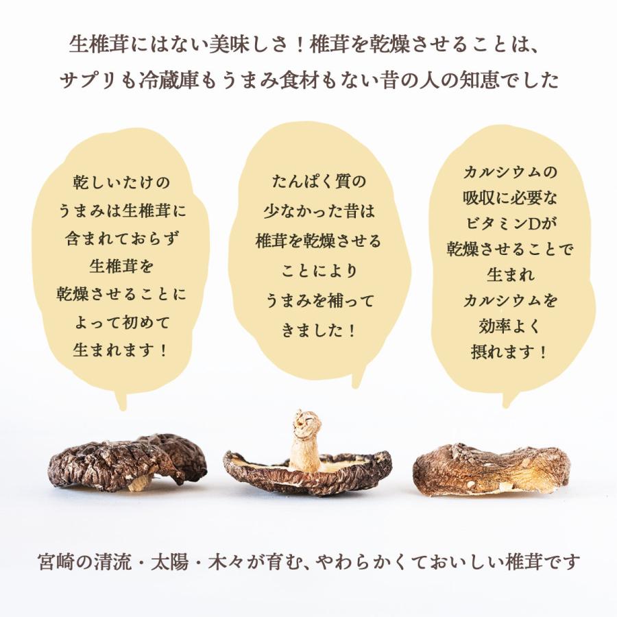 [岡田商店] しいたけ お徳用しいたけ 50g  しいたけ 原木 乾しいたけ だし お徳用しいたけ 原木栽培 宮崎県