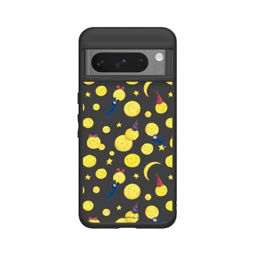 Pixel 8 Pro SolidSuit 黑 - 幾米 Jimmy Liao - 月亮忘記了-繽紛