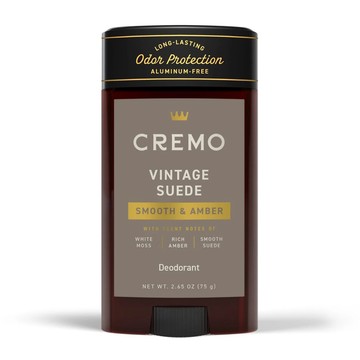 美國 Cremo 皮革菸草 香水體香膏（長效持久天然體香劑體香棒止汗劑止汗膏止汗棒 男性男生香氛固體固態香水膏香膏爽身膏