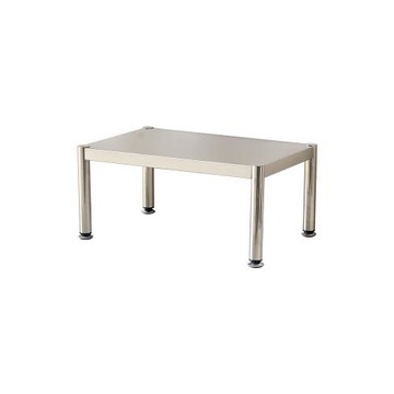 廚房單層一層置物架分層防潮收納長方形加厚托架子不銹鋼墊高底座