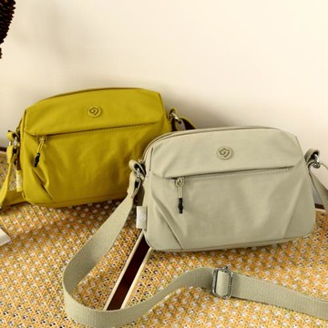 捷朗仕新款2025百搭小包包多隔層休閑零錢包牛津帆布斜跨單肩女包