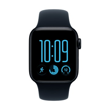 【預購】Apple Watch SE 3GPS 40mm 午夜色錶殼配海軍藍色錶帶-S/M(MJKY4TA/A)