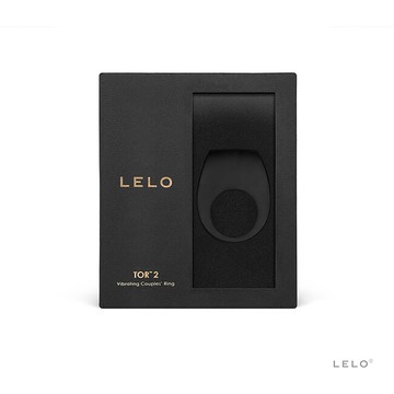 瑞典LELO-TOR 2 男性六段式時尚振動環-黑