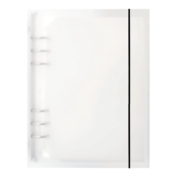 There's A5硬殼6孔收藏活頁夾 (含30張內頁)  1個  透明