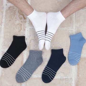 【自己人】棉襪學院風格 運動襪 襪子新款 INS 條紋款 商務款式 男襪 (ZM040)