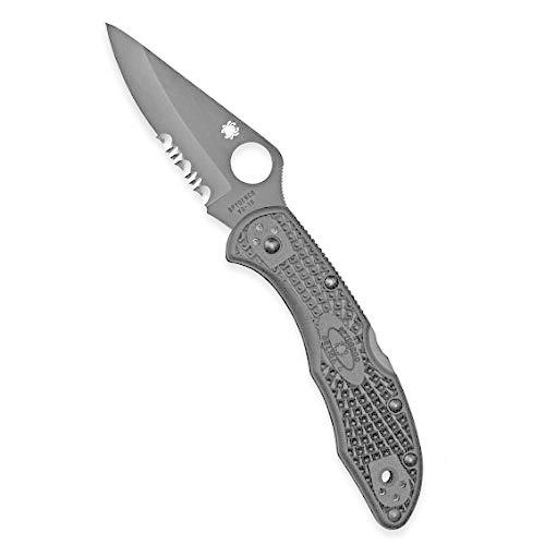 Spydercoスパイダルコ デリカ4　チタンコーティング　半波刃 C11PSBBK