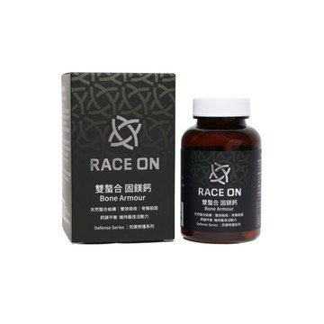 RACE ON 雙螯合固鎂鈣(60顆/瓶)