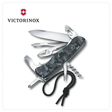 VICTORINOX 瑞士維氏 瑞士刀 航海刀/18用/111mm/海軍迷彩 0.8593.W942
