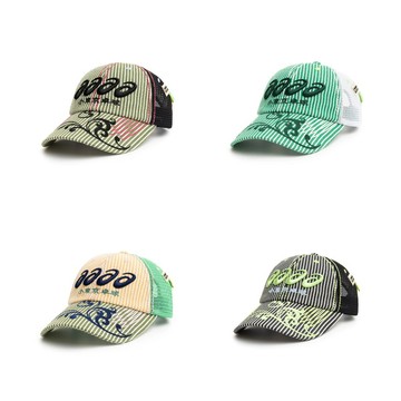 AirRoom 正品現貨 2026AW LTTT 小東京桌球 ASICS TRUCKER CAP 條紋 聯名 網帽 帽子