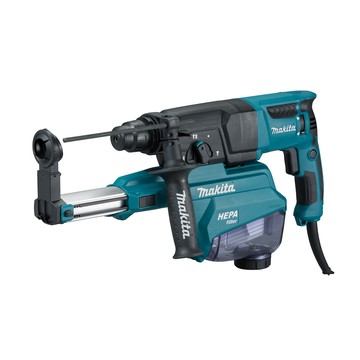 Makita HR2652X8 三用四溝免出力集塵鎚鑽附鑽尾組