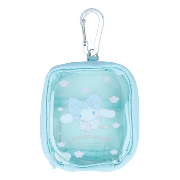 Sun-Star 隨身萬用扣環透明小掛包  大耳狗  90 x 105 x 40mm