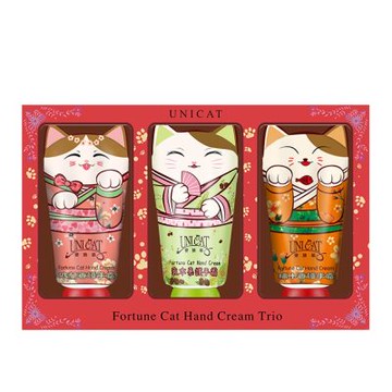 UNICAT 喜氣臨門 經典護手霜 招財護手霜禮盒 (3入盒) 禮物 新年禮盒