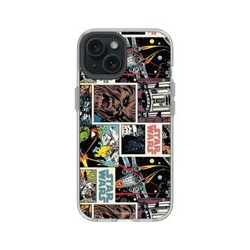 iPhone 15 Clear 透明 - 迪士尼-星際大戰 Star Wars - 漫畫展開-漫畫系列