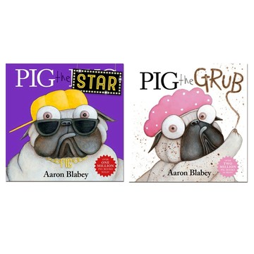 【精選組合】Aaron Blabey - Pig the Pug 繪本組 {共2本} / Aaron Blabey / Scholastic出版社旗艦店