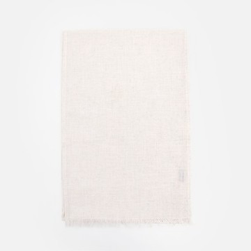 查莉流蘇長桌巾35x210cm 亞麻色