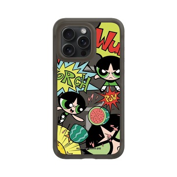 iPhone 15 Pro Max AirX 本質黑 - The Powerpuff Girls 飛天小女警 - 毛毛
