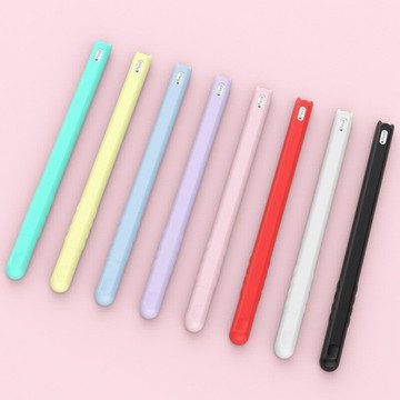 適用蘋果筆apple pencil2筆套二硅膠套防丟筆帽ipadpencil2代筆套防滑保護套超薄軟手寫筆配件ipencil筆尖套