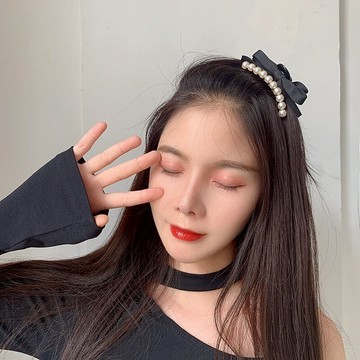 小香風抓夾劉海夾韓系網紅新款氣質發抓頭飾品鯊魚夾蝴蝶結發夾女