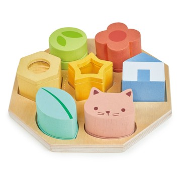 Mentari 感統益智積木 木製玩具 手眼協調 配對玩具