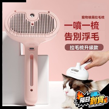 【現貨⚡ 隔日達】寵物噴霧梳 貓毛梳 寵物針梳 寵物除毛梳 寵物梳子 貓咪梳毛 廢毛梳 寵物梳毛 寵物清潔刷