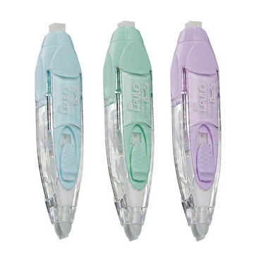 【SDI 手牌】i-PULO 雙主修 兩用 修正帶 5mm x 6M 顏色隨機 10個/盒 ECT-125 系列