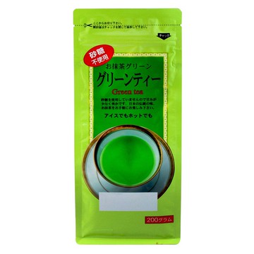 【江戶物語】 日本原裝 梅之園 無糖抹茶粉 200g 抹茶粉 綠茶粉 日本茶道 冷熱水皆可沖泡 不使用砂糖 梅園抹茶粉