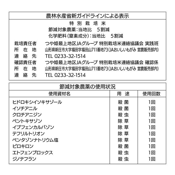 米 5kg 送料無料 白米 つや姫 令和五年産 山形県産 5キロ お米 玄米 ごはん 特別栽培米 減農薬減化学肥料米 一等米 単一原料米 分付き米対応可 保存食 米