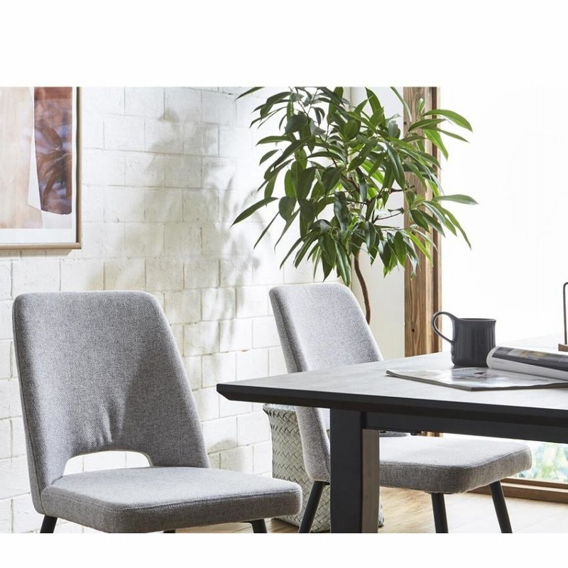 ダイニングチェアー 単品 ダイニングチェア ファブリック チェア