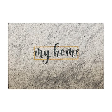 dayneeds 日需百備 歡迎回家系列絲圈地墊  100 x 80cm  Myhome 白色  1個