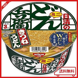 日清食品 どん兵衛 きつねうどんミニ [東] 42G×12個