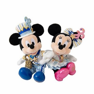 ミッキー ミニー ペアぬいぐるみ ディズニーシー 周年 21 ディズニー シー タイムトゥシャイン 通販 Lineポイント最大get Lineショッピング