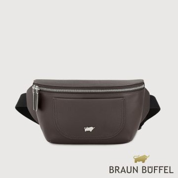 【BRAUN BUFFEL 德國小金牛】台灣總代理 羅根-A 腰胸包-培土棕/BF569-07-POS