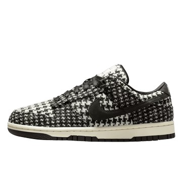 WMNS DUNK LOW HARRIS TWEED WHITE BLACK MULTI