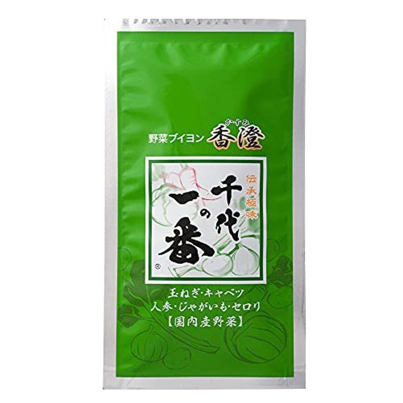 千代の一番 野菜ブイヨン 香澄 50g（5g×10包）×6袋