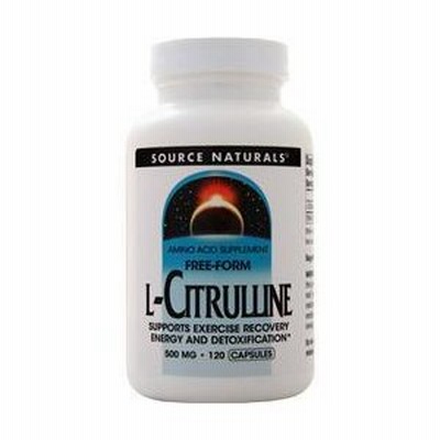 SOURCE NATURALS社　L-シトルリン　500mg　120カプセル