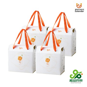 植品良食 有機牛蒡根燉耳 白色禮盒款(195ml/6瓶/盒)4盒組 | 原廠出貨 SNQ健康優購網