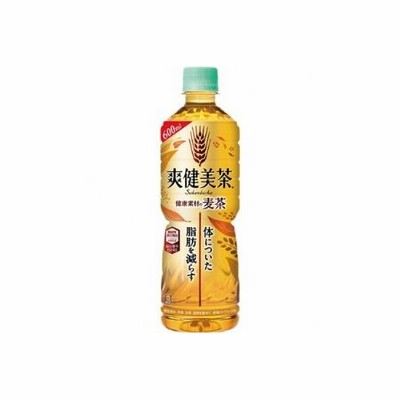 爽健美茶　健康素材の麦茶　600mlPET ×24本【1052300】