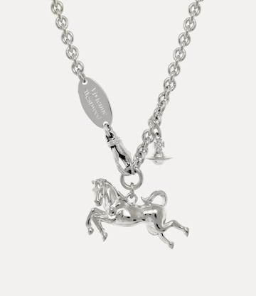 Vivienne Westwood Horse Pendant Necklace Brass Women