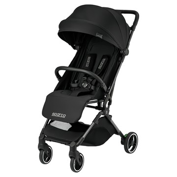 sparco Karbon 極輕碳纖維嬰兒推車  炫目黑