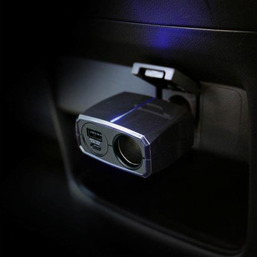 Kashimura 單孔電源插座+QC+PD快充30W